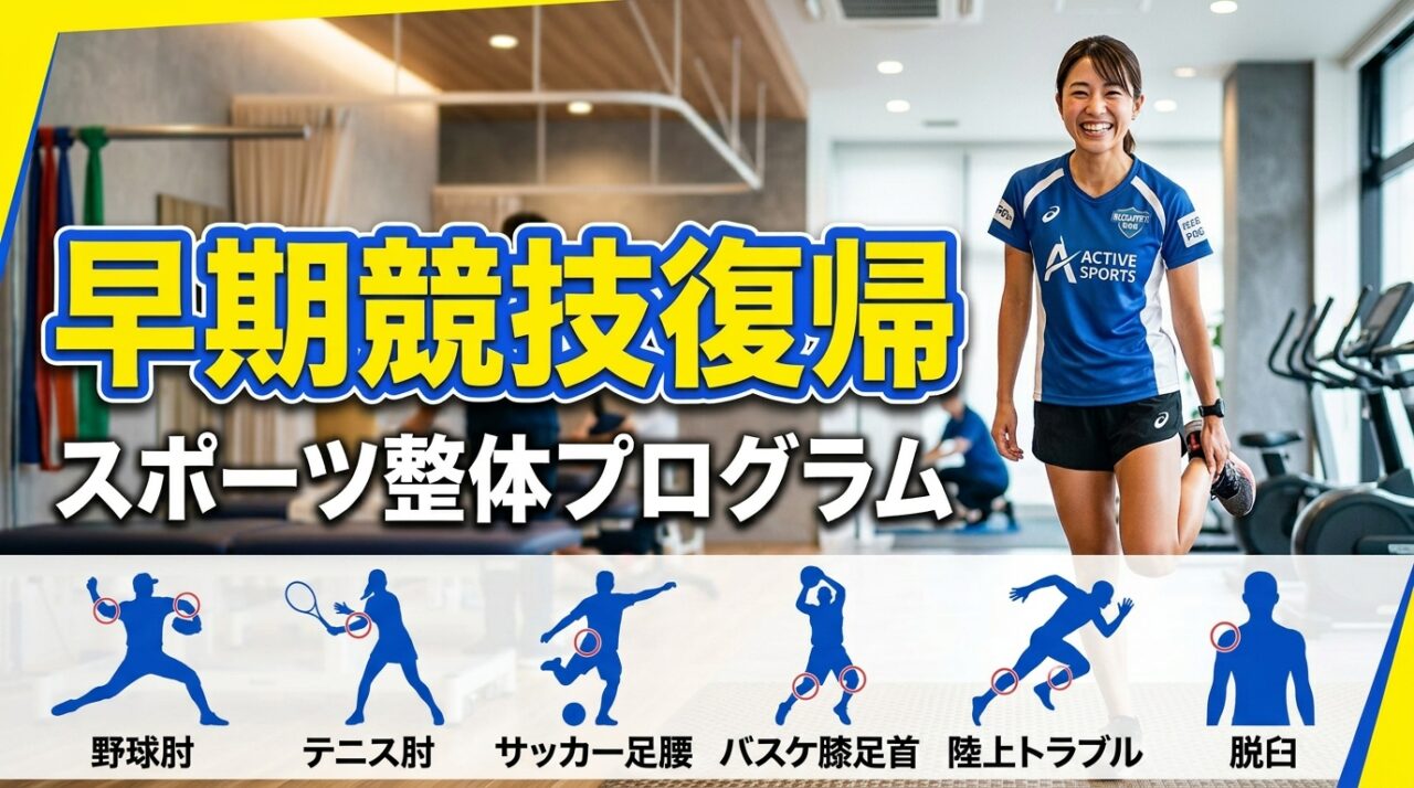 スポーツ整体プログラム